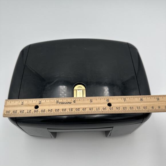 VTG Black1980s The Jewel Kit Expandable Fold Out Jewelry Box Mid Century Modern - Picture 4 of 9